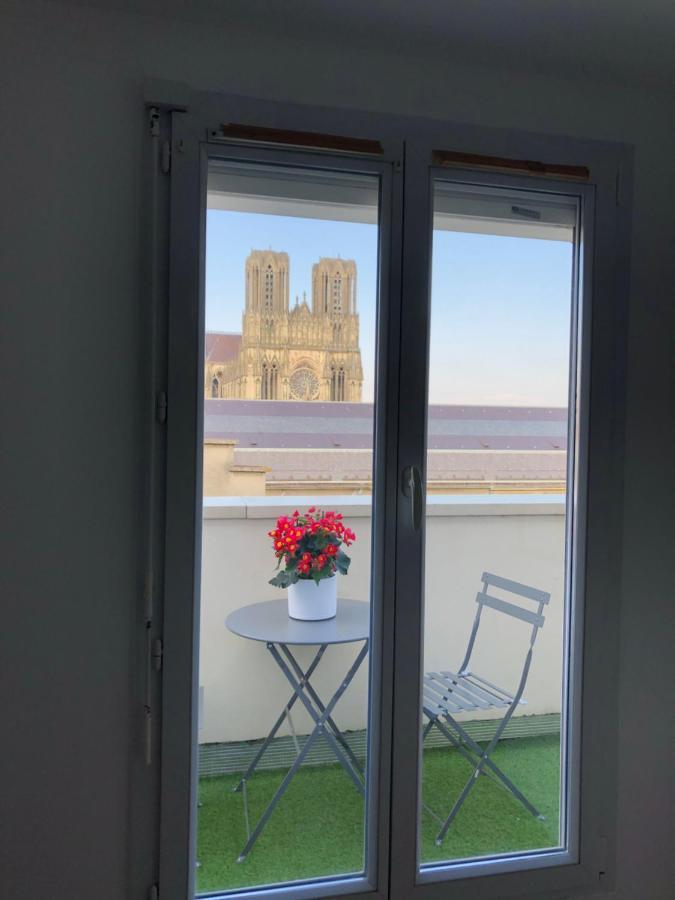 Studio Cosy Vue Cathedrale Remeš Exteriér fotografie